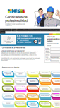 Mobile Screenshot of certificado-profesionalidad.net